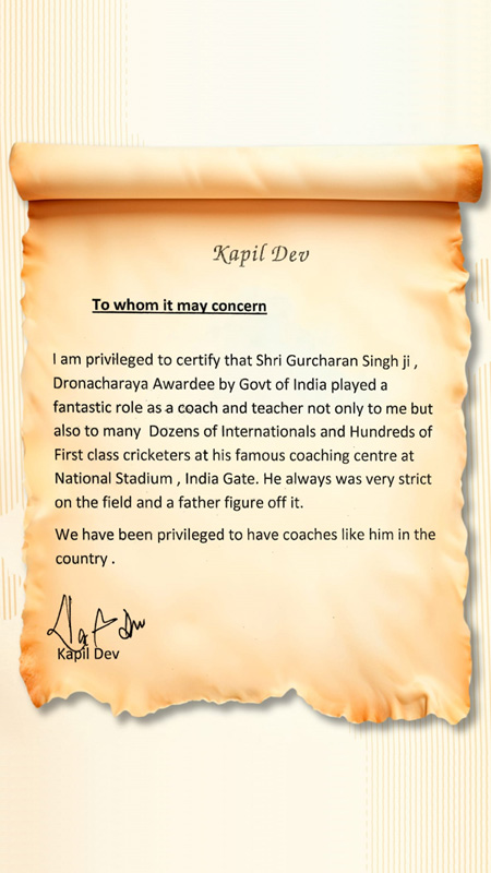 Dronacharya Cricket Academy